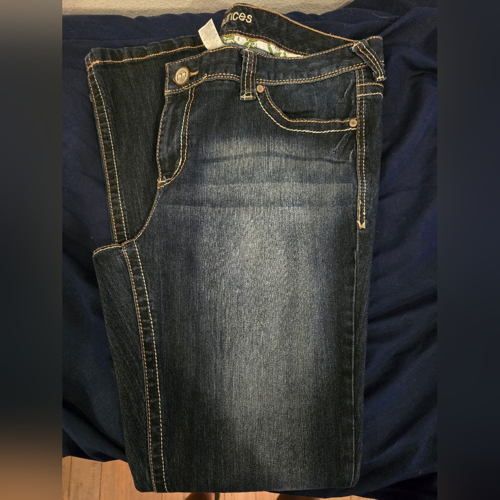 Maurices Blue Boot Cut Jeans with Classic Wash